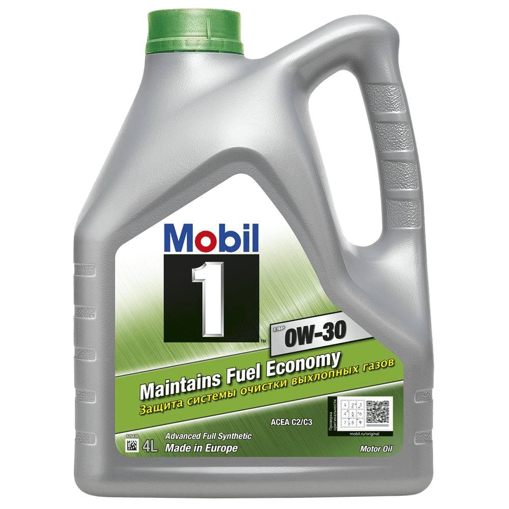 Моторное масло Mobil 1 ESP 0W30, 4л (MOBIL: 153754)